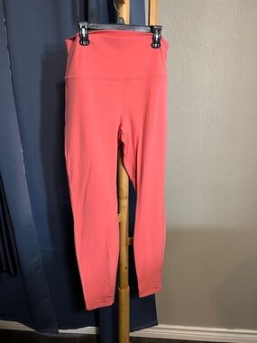 lululemon butter Coral Pink High-Rise Leggings